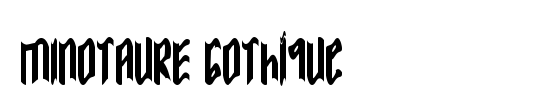 MINOTAURE Gothique