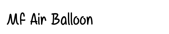 Mf Air Balloon
