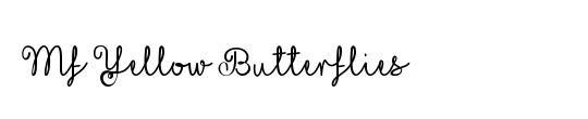 Mf Yellow Butterflies