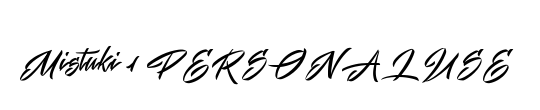 Mistuki 1 PERSONAL USE