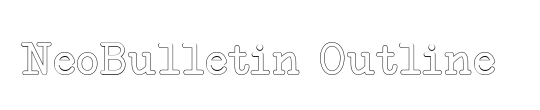 NeoBulletin Outline