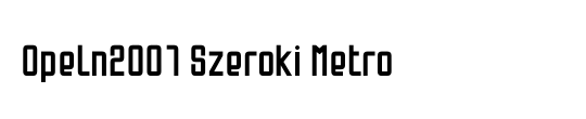 Opeln2001 Szeroki Metro