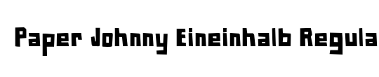 Paper Johnny Eineinhalb