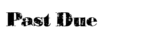 Past Due