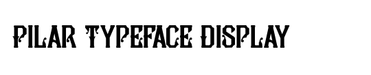 Pilar Typeface