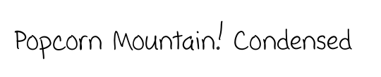 Popcorn Mountain Cond