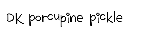 DK Porcupine Pickle