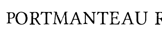 Portmanteau