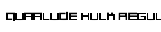 Quaalude hulk