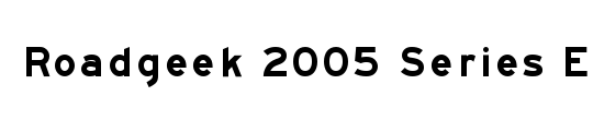 Roadgeek 2005 Series EM