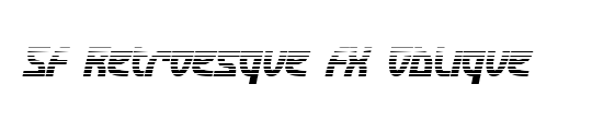 SF Retroesque FX