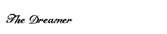 The Dreamer Font By Billy Argel all rights reserved personal use only commercial licenses contact billyargel@gmail.com