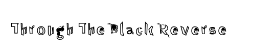 Through The Black