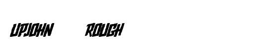 Upjohn  Rough