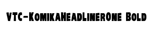 VTC-KomikaHeadLinerOne
