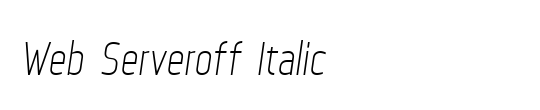 Web Serveroff