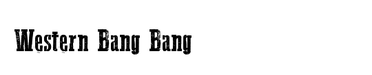 Western Bang Bang