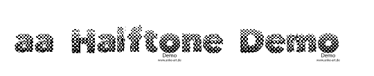 aa Halftone Demo
