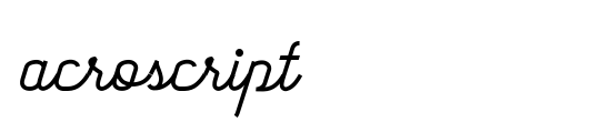 acroscript