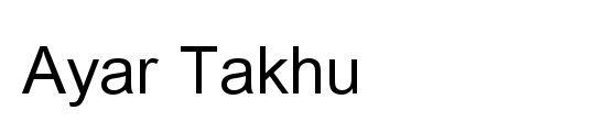 Ayar Takhu
