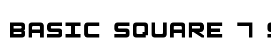 Basic Square 7 Solid