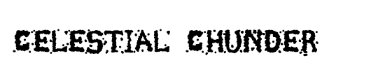 Celestial Chunder
