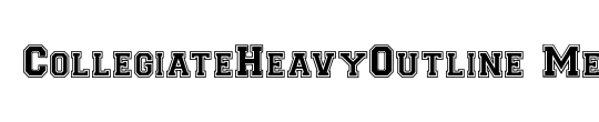 CollegiateHeavyOutline