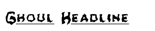 Ghoul Headline
