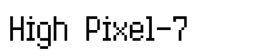 High Pixel-7