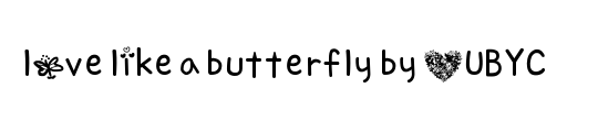 love like a butterfly by OUBYC