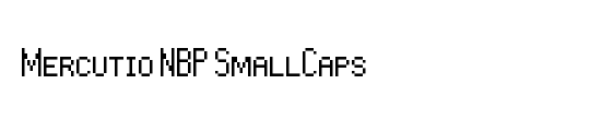 Mercutio NBP SmallCaps