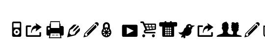 Modern Pictograms