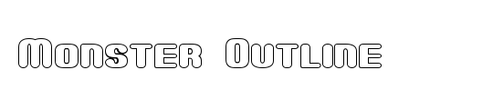 Monster Outline 