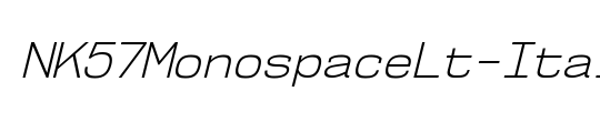 NK57 Monospace