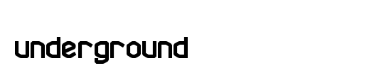 underground