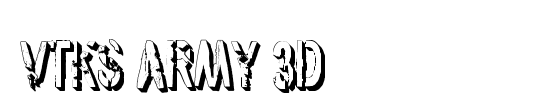 vtks army 3d