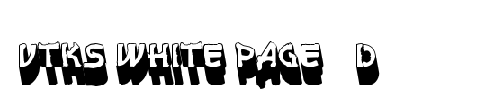 vtks white page 3d