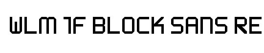 WLM 1F Block Sans