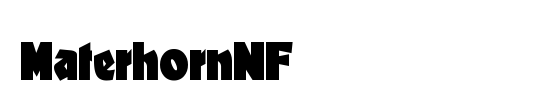 Materhorn NF