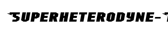 Superheterodyne