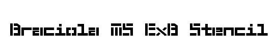 Braciola MS ExB Stencil