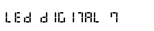 LED Digital 7