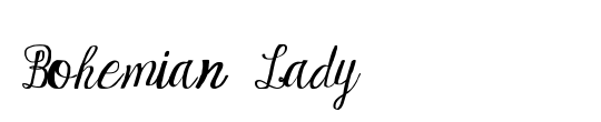 Bohemian Lady