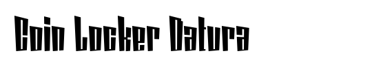 Coin Locker Datura