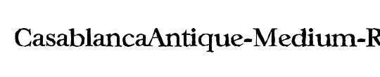 CasablancaAntique-Medium