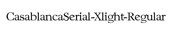 CasablancaSerial-Xlight