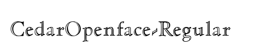 CedarOpenface