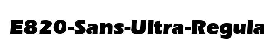 E820-Sans-Ultra