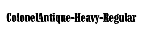 ColonelAntique-Heavy