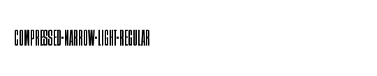 Compressed-Narrow-Light